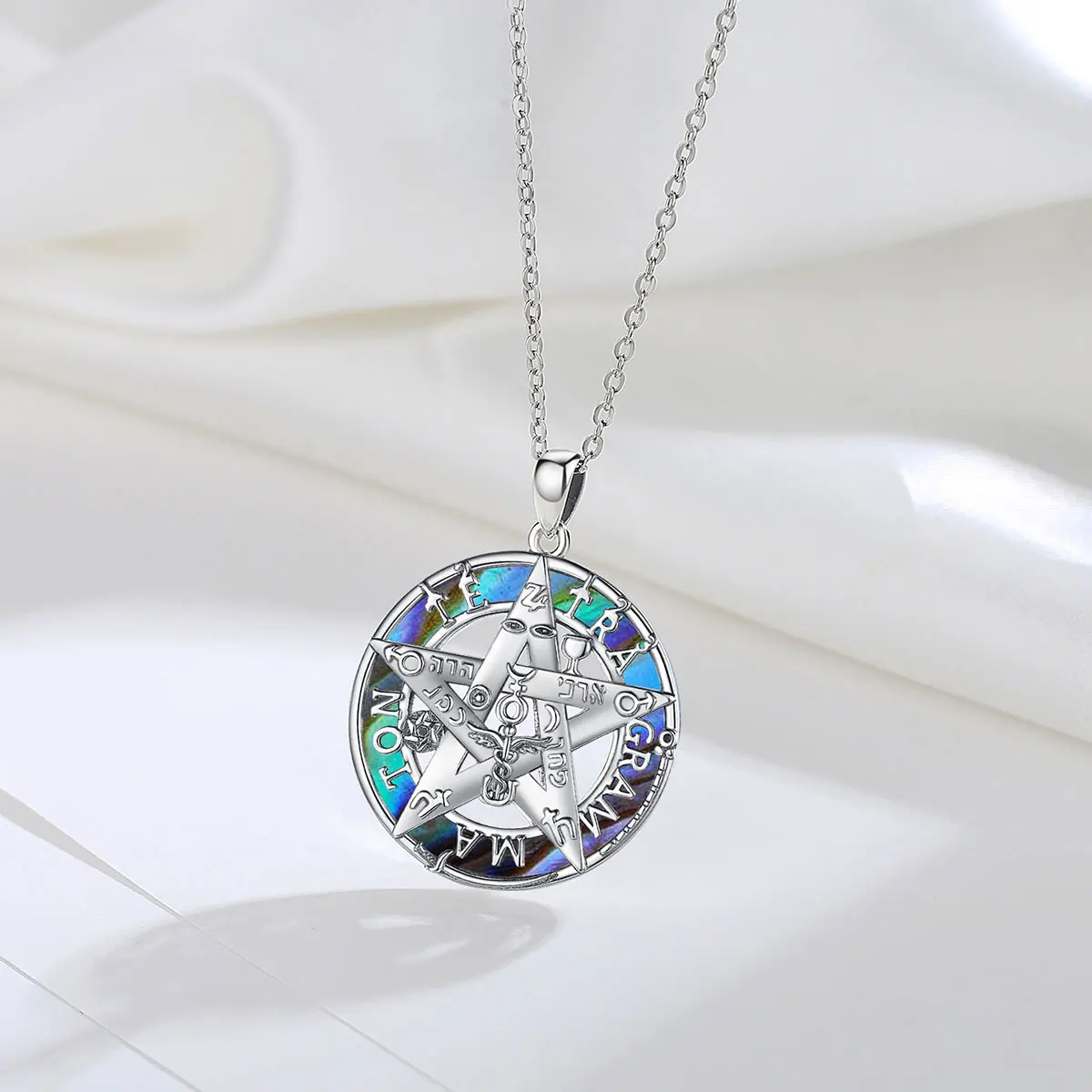 Rosen Kreuz】RK pentagram pearl necklace 【公式通販】
