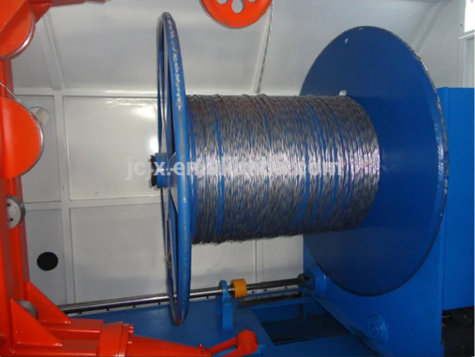 JIACHENG High Quality 0.6mm to 3.0mm Cat 5/6/7 bunch Wire Cable Twisting Machine for Network Cable Production Line