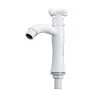PP material quick open deck mounted basin plastic faucet
