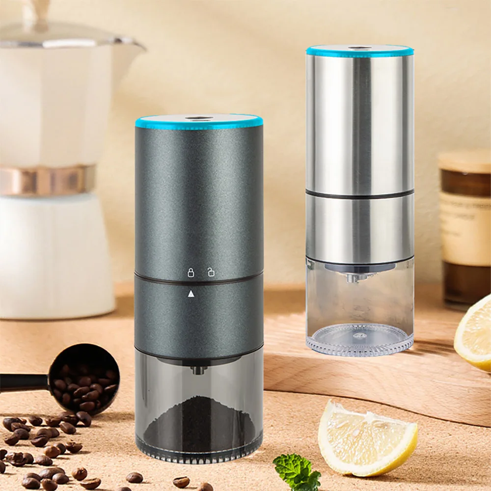 1pc ABS Coffee Bean Grinder, Modern USB Portable Electric Coffee