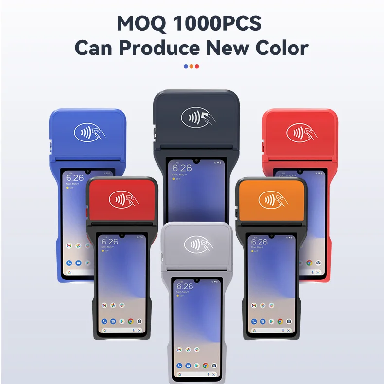 ZCS Z93 Android 12.0 Go Scrangle Handheld Pos Wcdma Terminal