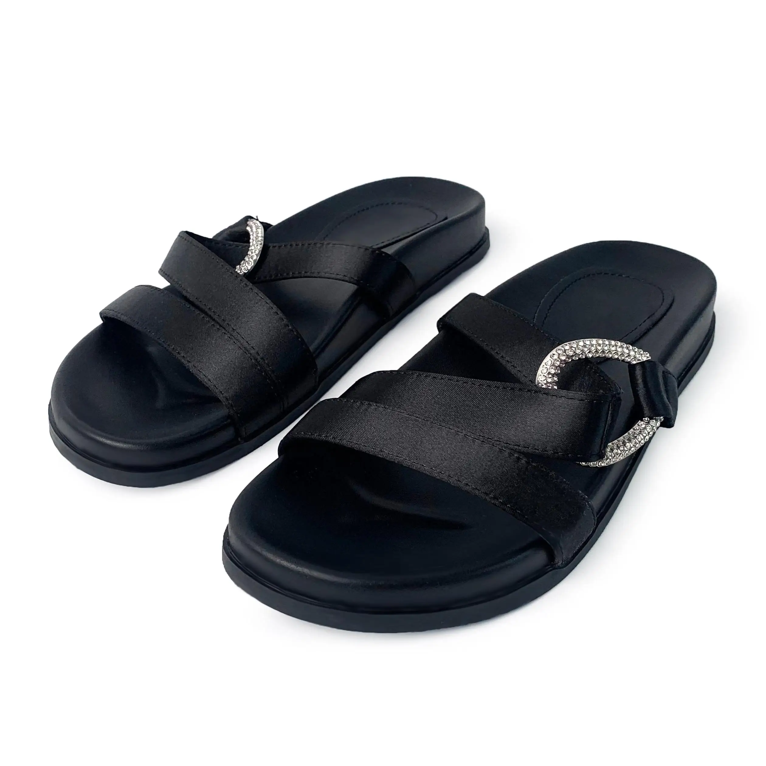 Scarpe firmate fini personalizzate piedi tagliati pantofole luminose  pantofole piatte da donna e da donna moda donna di lusso