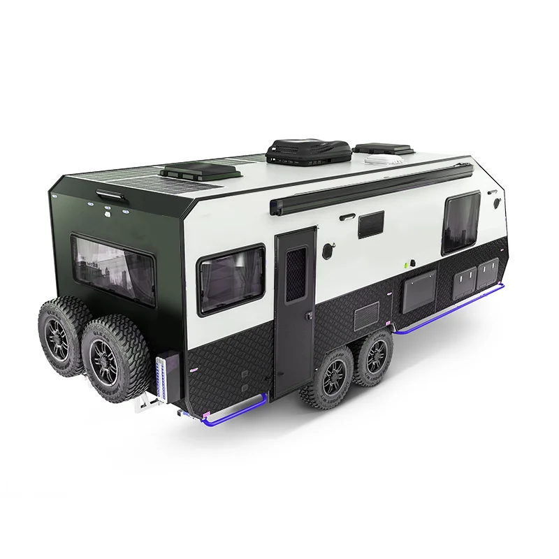 Off Road caravan Australian Standards 4x4 Luxury Camper Trailer Rv Camper for Outdoor Camping Custom Factory Travel Trailers