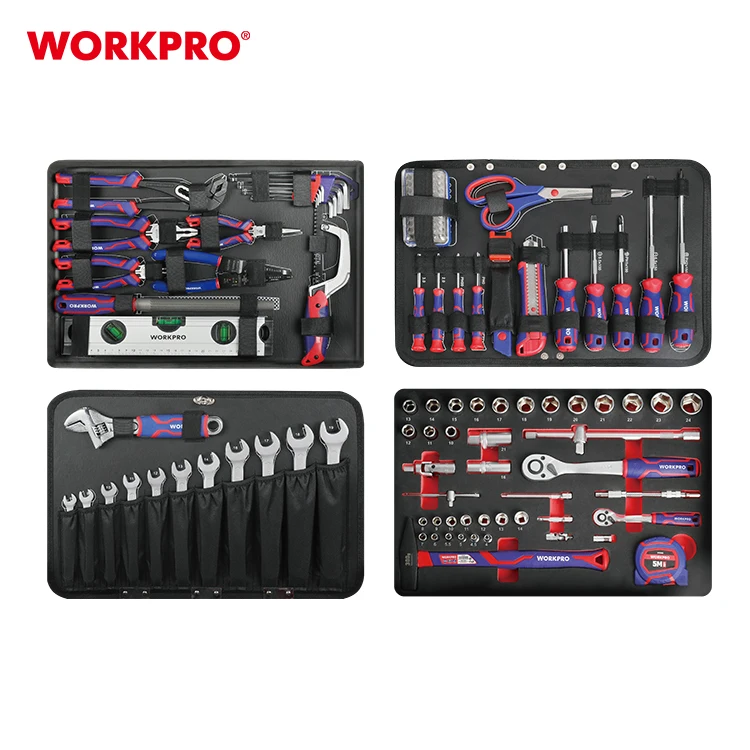 Alibaba.com: Workpro 145Pc Aluminum Tool Set Kit with Pull-Along ...