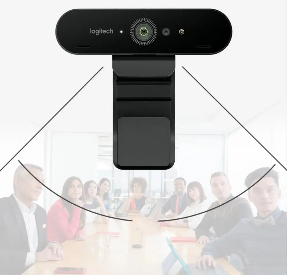 Logitech BRIO C1000e 4K Webcam for Video Conferencing & Streaming