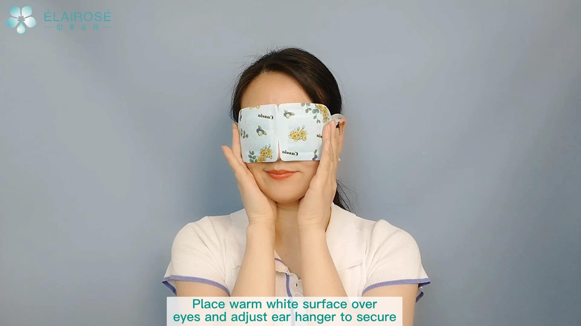 Steam Disposable Eye Mask For Sleeping And Traveling Custom Logo