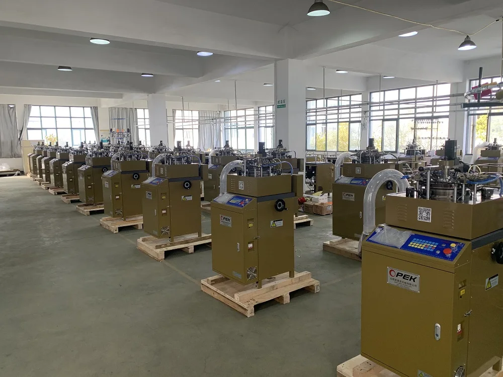 OPEK High Speed Circular Rib Hat and  Jacquard Hat Cap Knitting Machine Easy Operation 2024