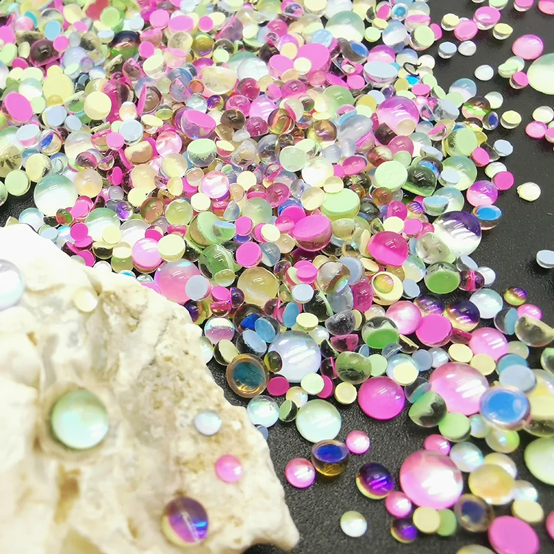 Wholesale High Quality Luxe Nail Art 3mm Beads Mixed Colors Size Diamond Pearl Crystal Bulk Glass Flatback Rhinestones.jpg