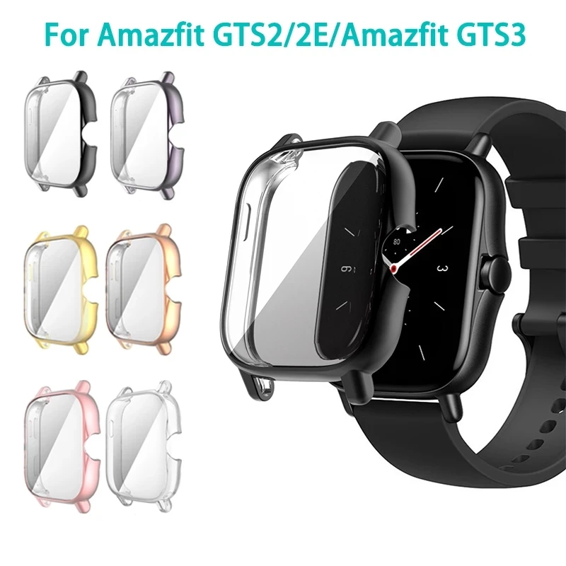 TPU Protective Cover for Amazfit GTS 2e Full Screen Protector
