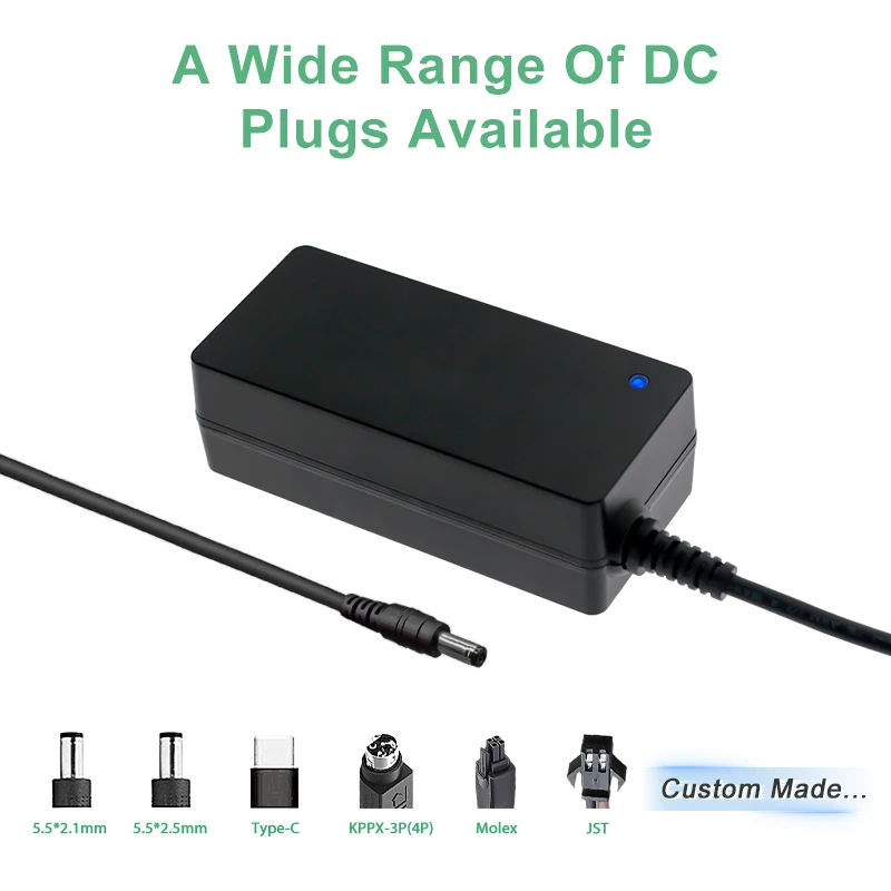 Merryking OEM Factory Universal Desktop Switching Power Supply Ac Dc Adapter 12V 4A 5A 60W 65W Massage Chair Adaptor