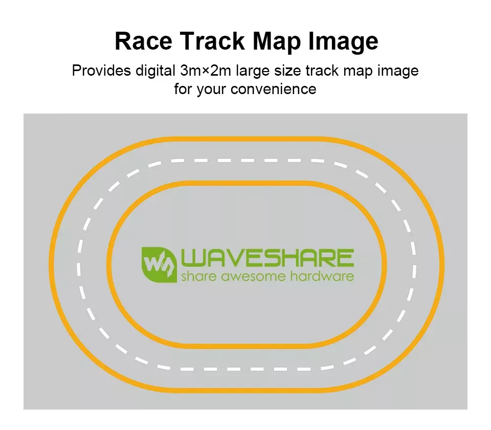 Jetracer Ai Kit,Ai Racing Robot Powered By Jetson Nano,Included Jetson