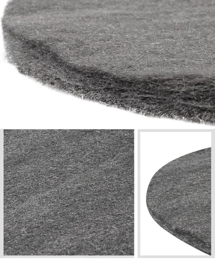 Htool Factory Price 17inch 12pcs/pack Steel Wool Polishing Pad Hand