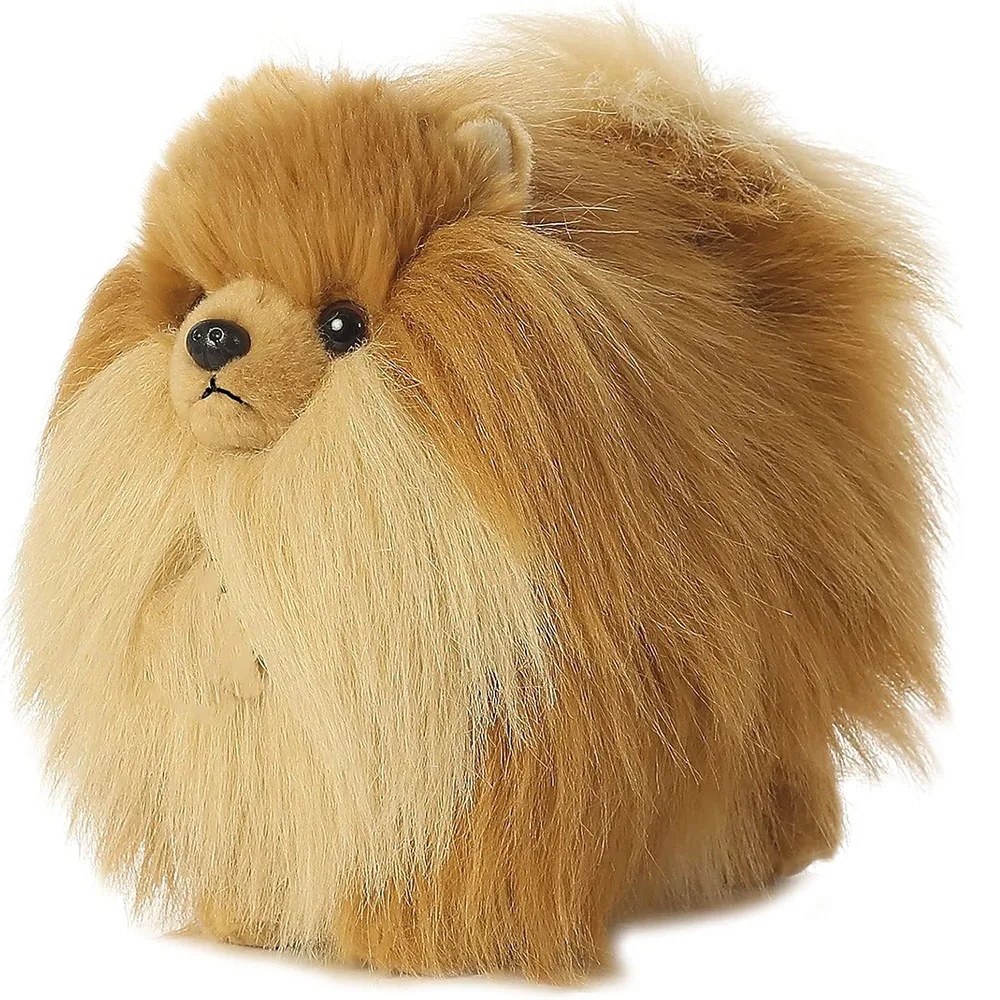 D684 ふわふわポメラニアン犬用おもちゃ 卸売 OEM ODM カスタマイズ