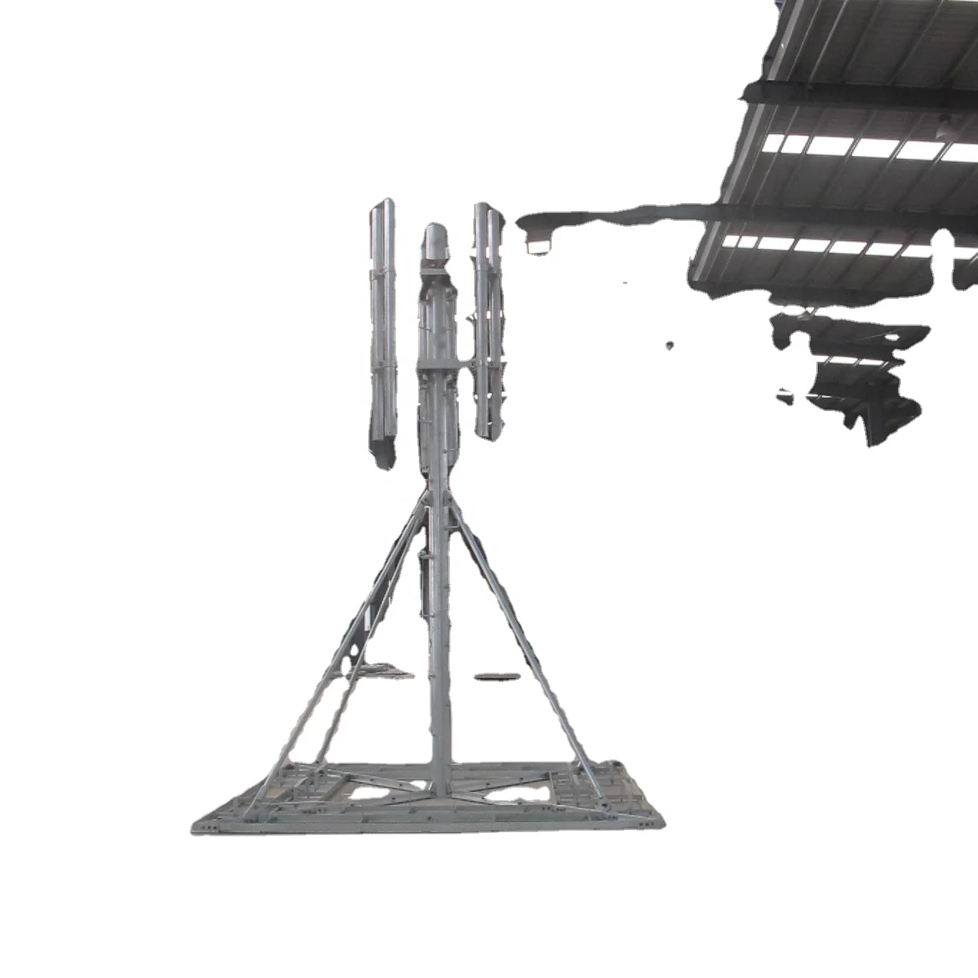 12m Telecommunication Rooftop Mast telecom rooftop tower