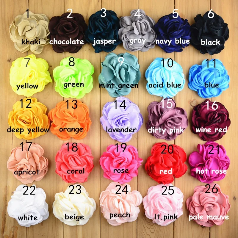 
 Модные аксессуары для волос, Оптовая продажа, шелковые заколки для волос с цветами  