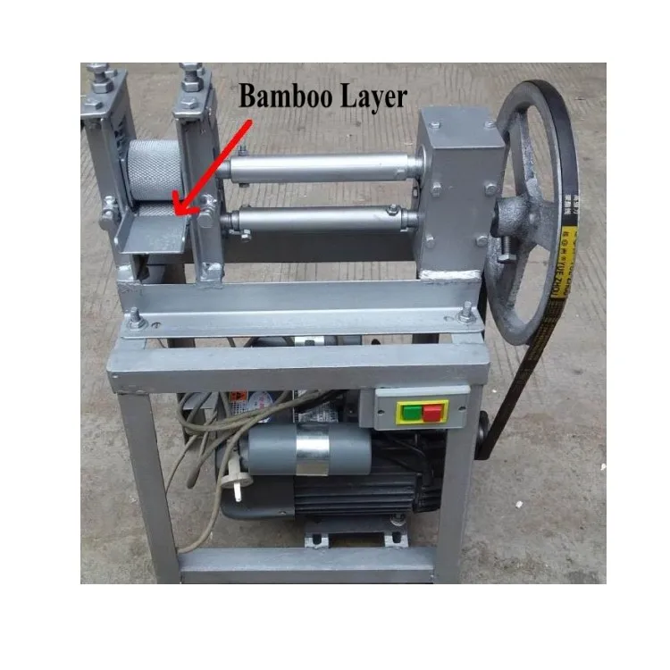 Bamboo Plane Grinder Machinery Bamboo Harvesting Toothpick Making Machine