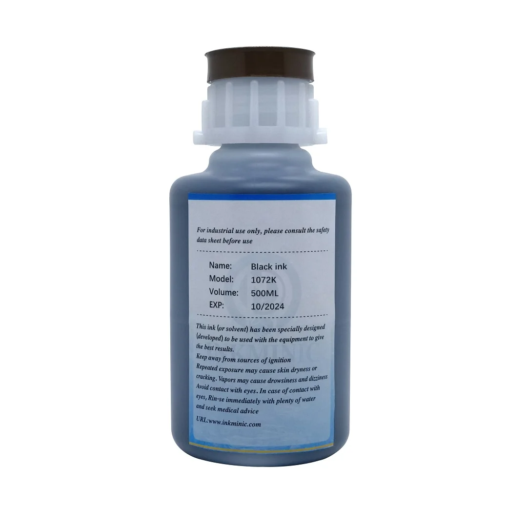 High-Quality Compatible 1000ml Solvent Ink for CIJ Hitachi Inkjet