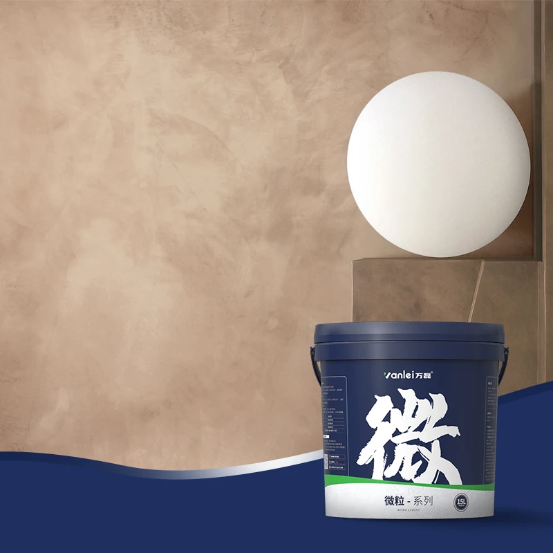 Vanlei Micro Cement Price Waterproof and Stain Resistance Microconcrete Paint Microcement Floor
