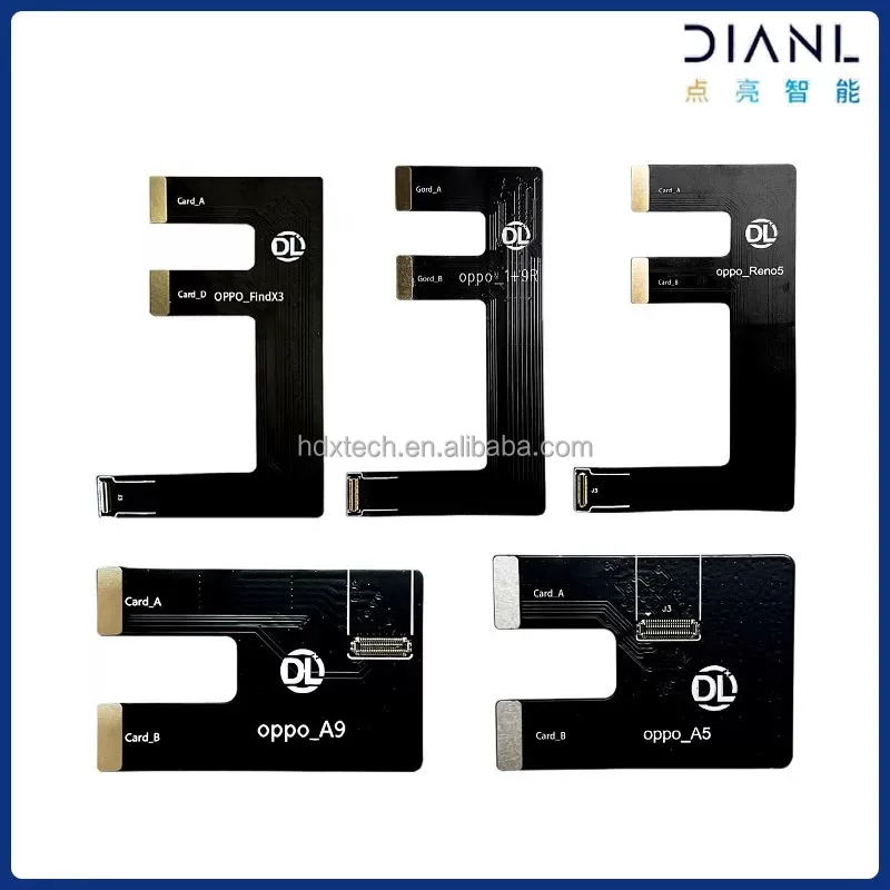 DL400 Pro Mobile Phone LCD Screen Tester Flex Cables for iPhone Samsung Huawei Vivo Oppo Test Repair Cable