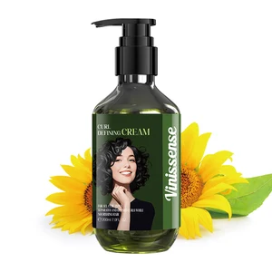 Vinissense 100ml Hair Curl Defining Cream for All Types Organic Collagen Lotion That Separates Defines and Nourishes Curls