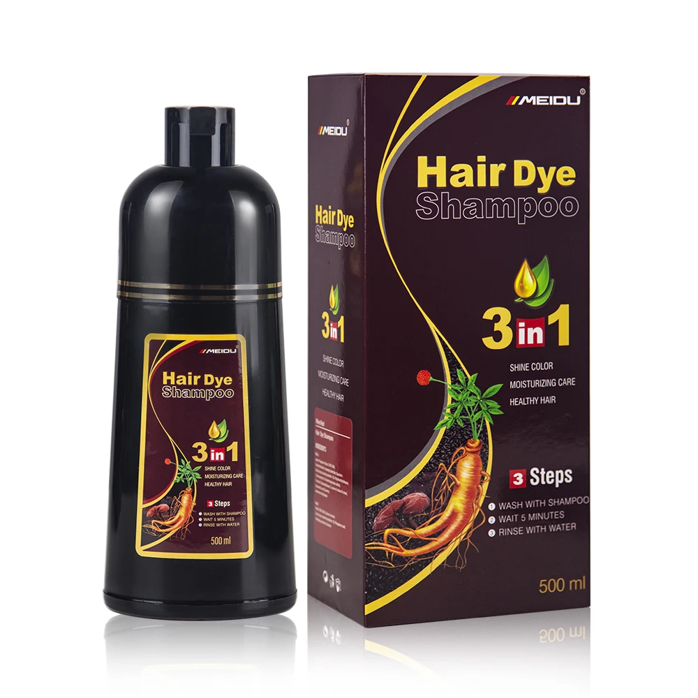 liv effektiv udgifterne Wholesale Wholesale manufacturer ginseng a wash 3 in 1 color best herbal  thailand fast magic permanent meidu brown black Hair dye shampoo From  m.alibaba.com