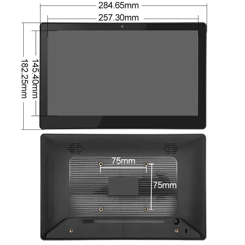 11.6 Inch IP65 Dustproof Waterproof Pure Flat Panel PC AMD Industrial Android Tablet PCAP Touch All-in-One Computer RAMBO