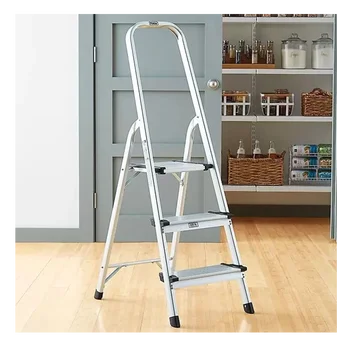 The Best Folding Portable Aluminum Ladder For Home Use 3 Steps Aluminum Ladder