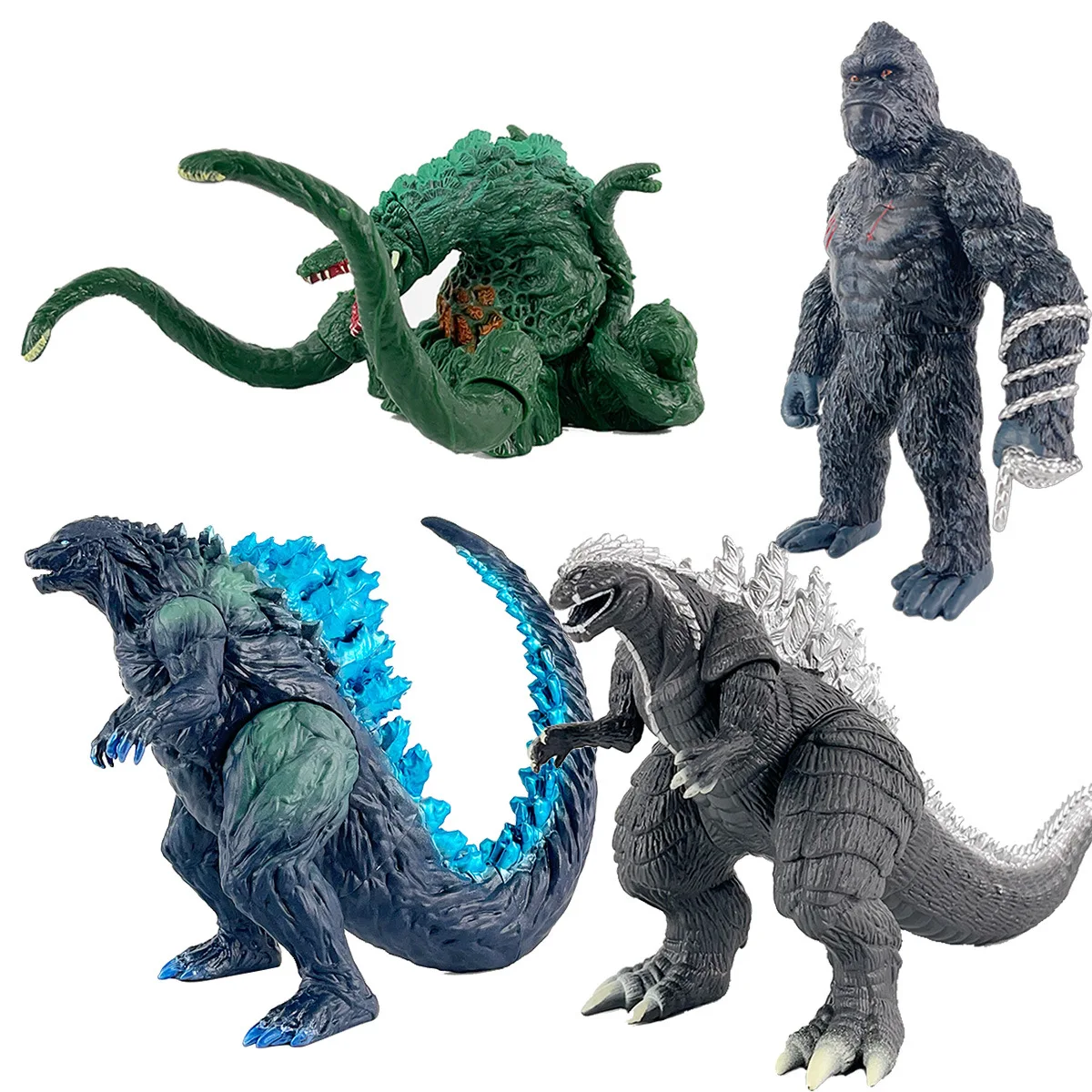 Three Headed Dragon King Quito Soft Rubber Action Figure