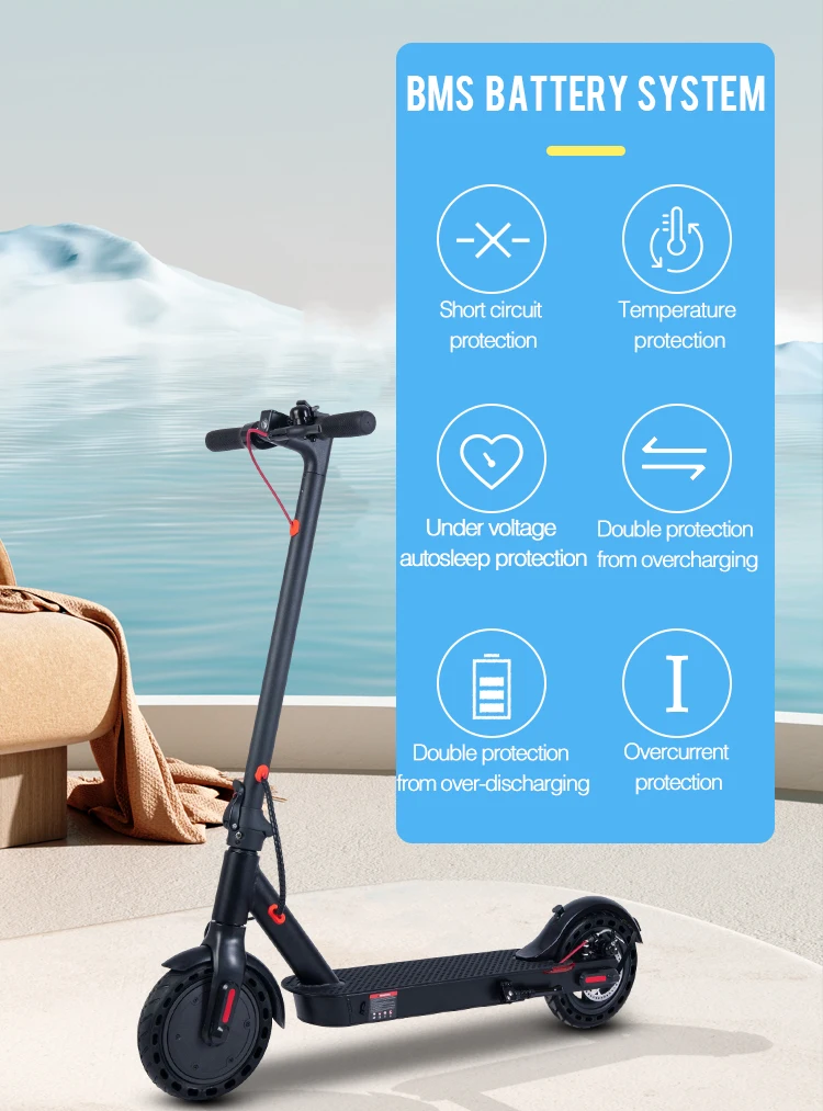 E9pro Electric Scooter Wholesale Adult Comfortable Riding 350w Maximum