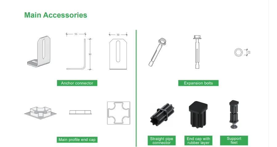 Quick-install Metal Studs for False Ceiling Suspension
