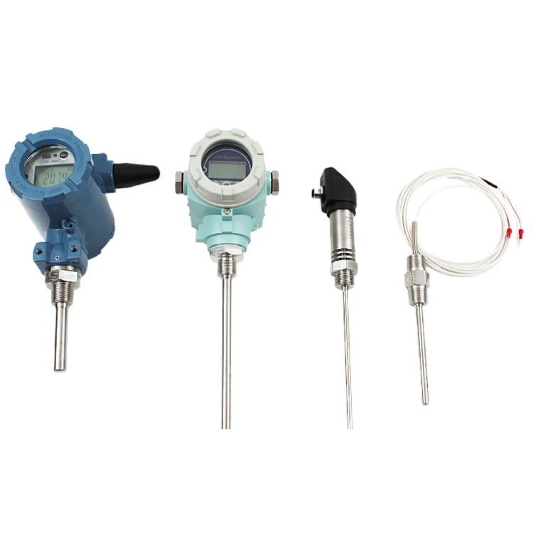 Gas Temperature Sensor Thermocouple Detector Probe PT100 Liquid Temperature Transducer Transmitter