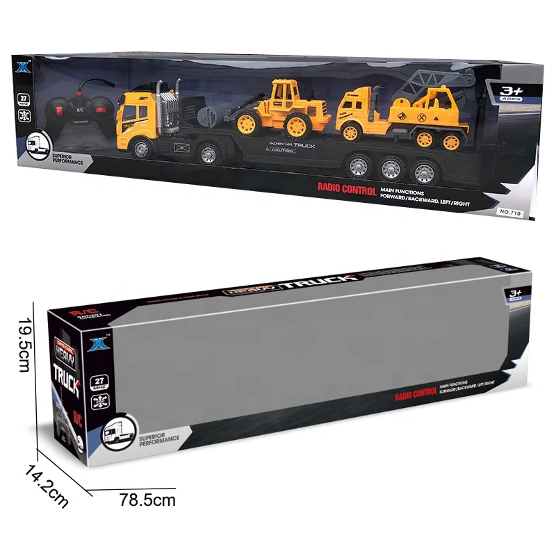 ラジコン4CHrcトラックおもちゃ4機能リモコン大型トラック車