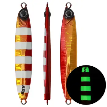 CHEERY Metal Jigging Lures Isca 35g 45g 60g 80g 100g Fishing Lures Baits Lures Fish for Tuna – Metal Jig – view 4