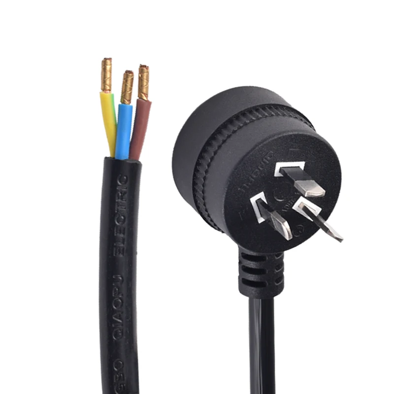 Australian SAA Standard Custom Factory Power Cord Extension for Industrial Equipment Home Appliances Made Durable Rubber 