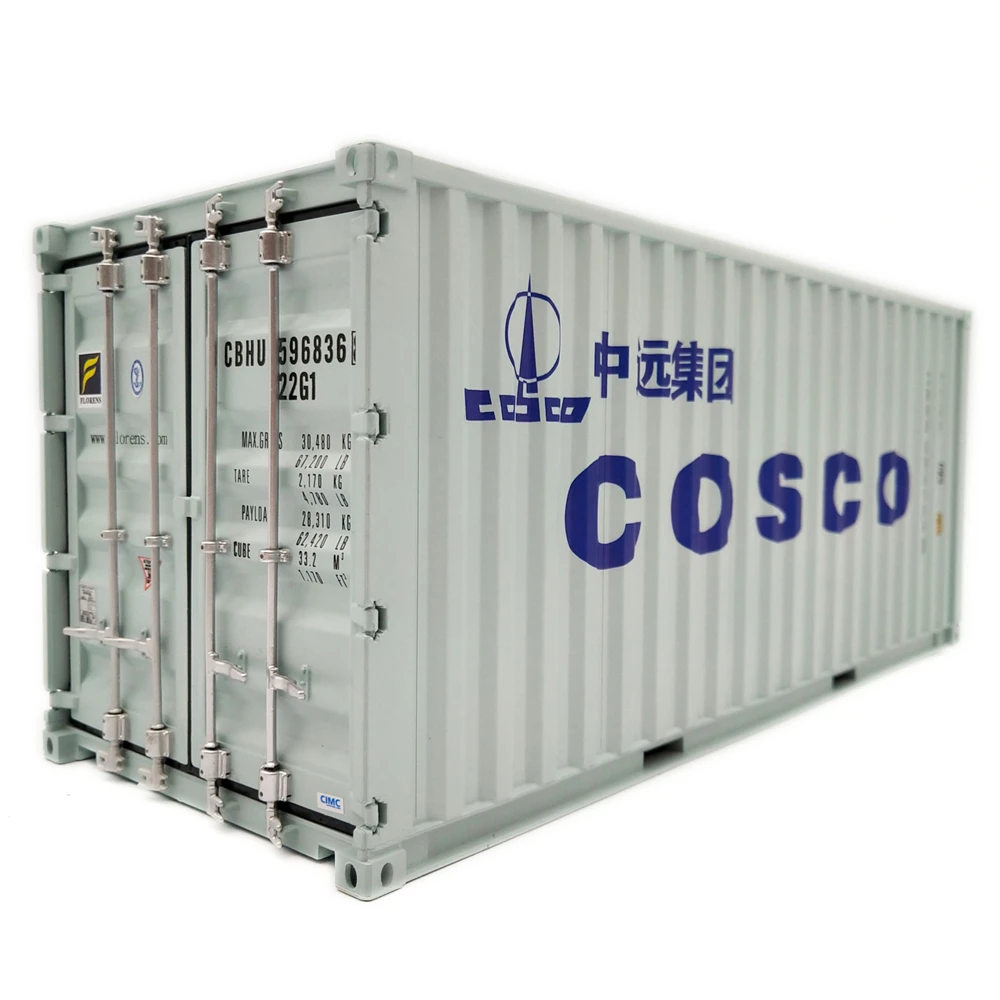 【A】30cm 1:20 COSCO SHIPPING Lines container miniature container scale model O.A.S ship model