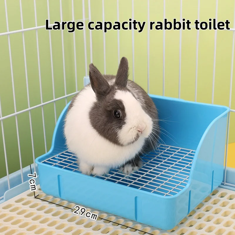 Wholesale Rabbit Corner Toilet Litter Box Pet Pan for Chinchilla