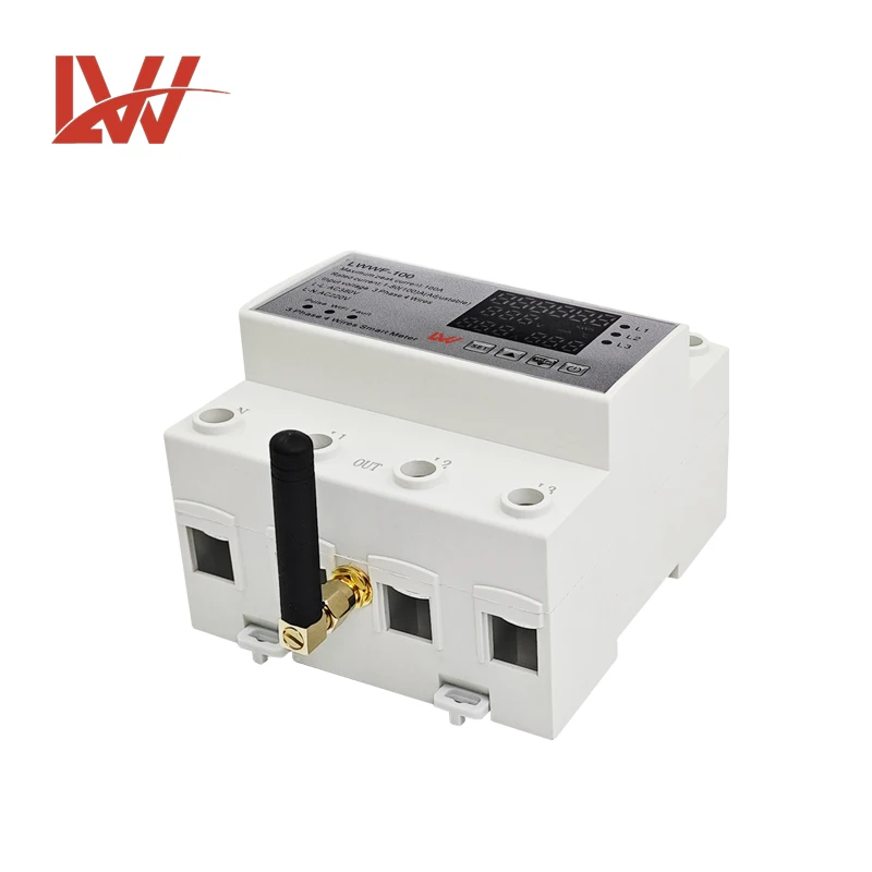 Tuya Three Phase WIFI Switch Intelligent Circuit Breaker Metering Monitoring Circuit Breaker Smart Life
