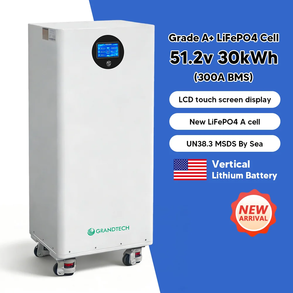 Touchscreen US STOCK 48 Volt 560Ah Lithium Ion Battery Household Lithium 48v Solution 30KW 20kw 10kw 5kw Lifepo4 Server Battery