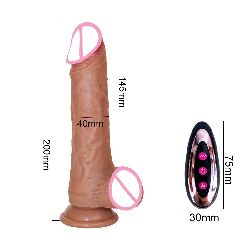 Remote Control Realistic Dildo Vibrator Masturbation Vibrating Dildo for Women Sex Toys