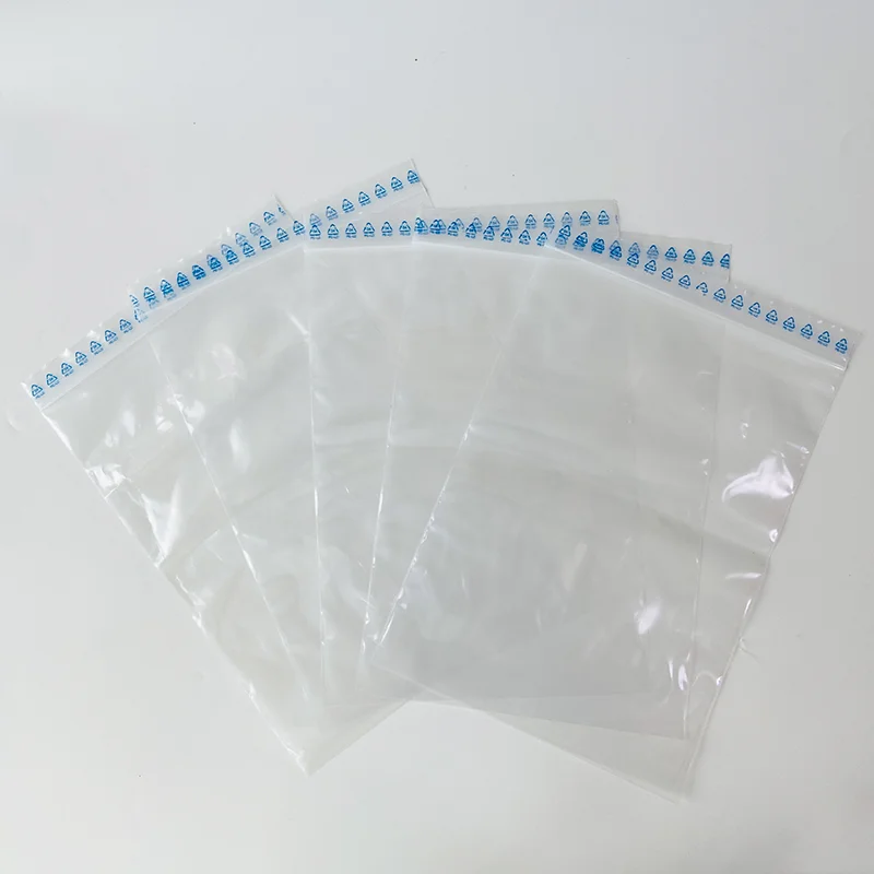 Custom Ldpe Clear Transparent Zip Lock Bag Grip-seal Resealable ...