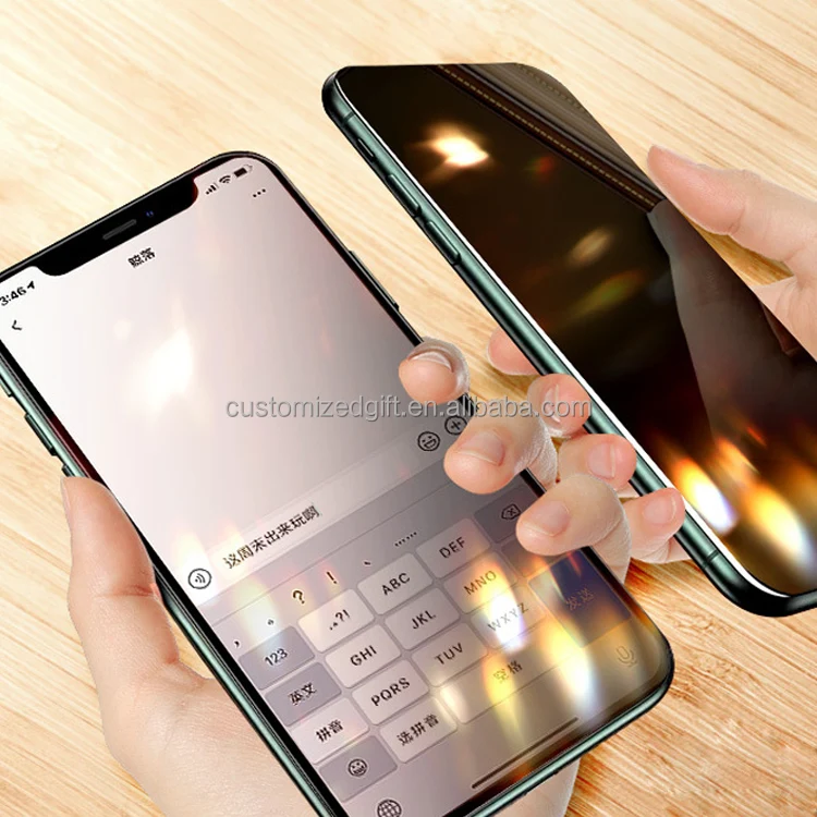 
 Лидер продаж Amazon, антишпионское закаленное стекло для защиты экрана Iphone 11 12 Pro Max Xs Xr X Mica De Vidrio  