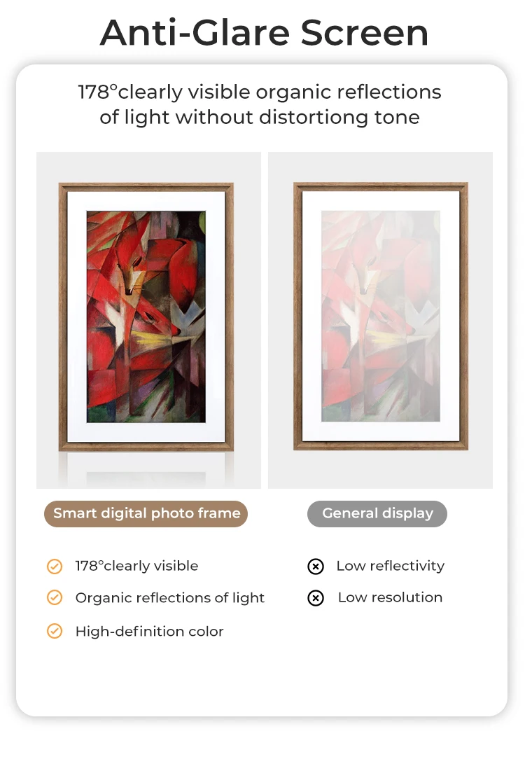 Oem Nft 32 Inch Nft Lcd Digital Pictures Frame Wifi Wallet Crypto Art