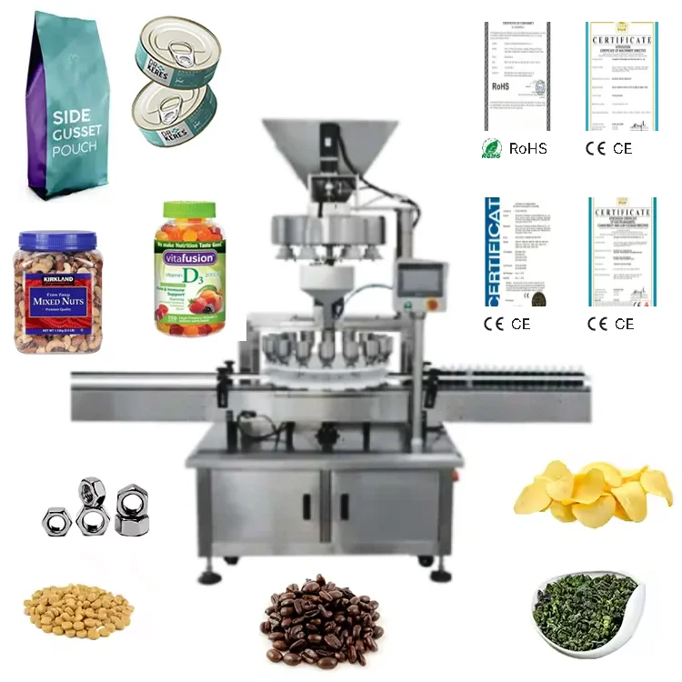 Full Automatic Vertical Maize Flour Filling Packing Machine Powder ...