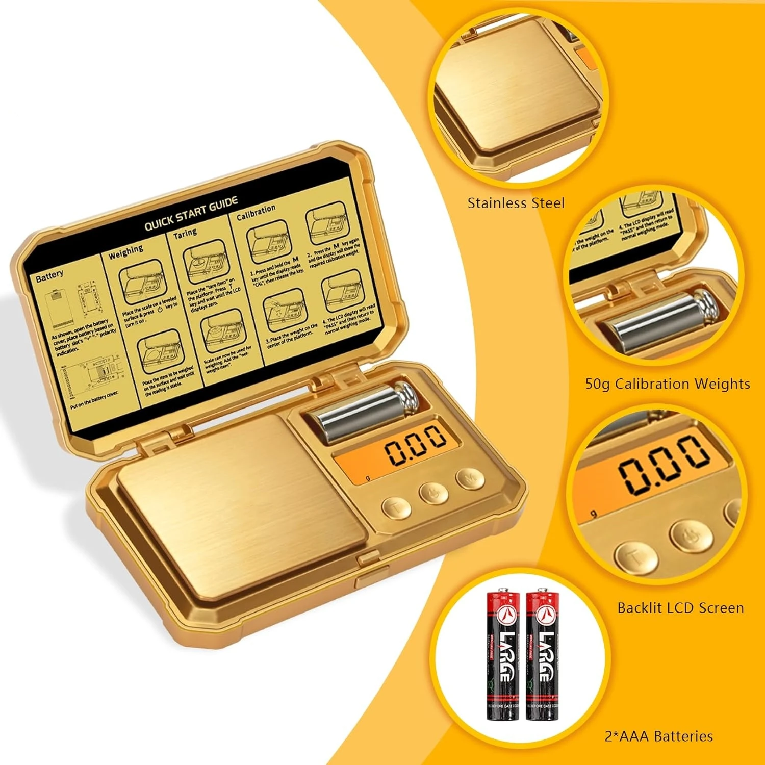 100g 200g Weighing Scale Precision for Jewelry Toys