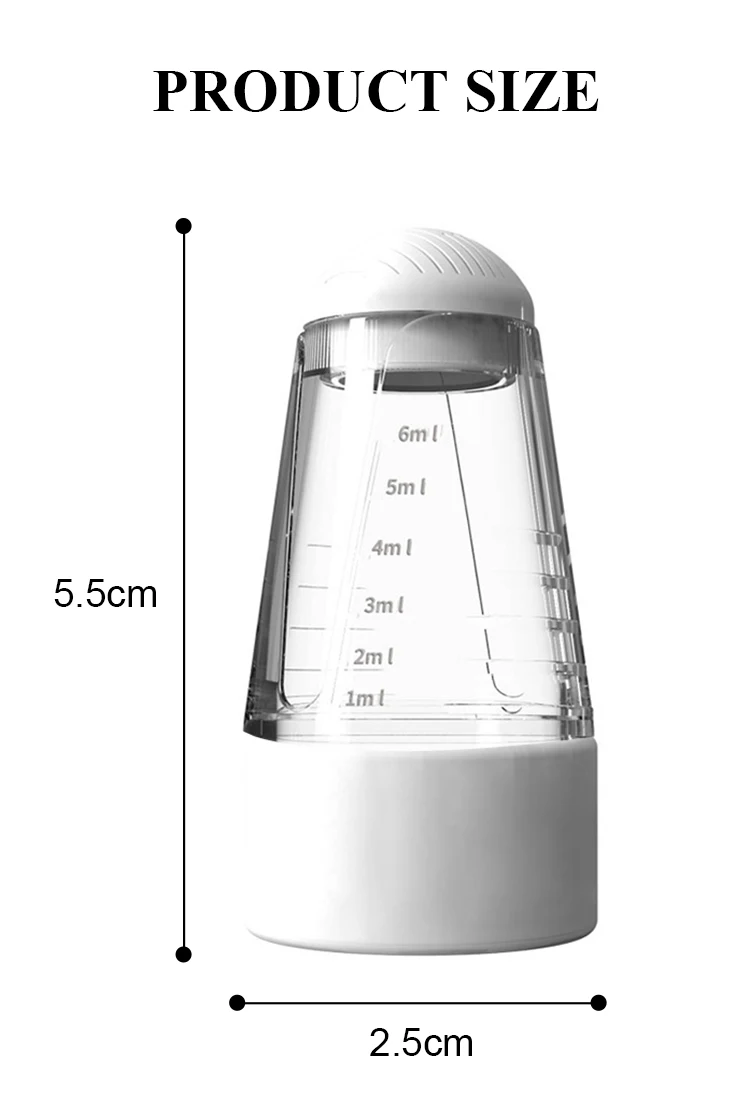 Compact Portable Scalp Massager With Oil Applicator Bottles Scalp Applicator Liquid Comb For