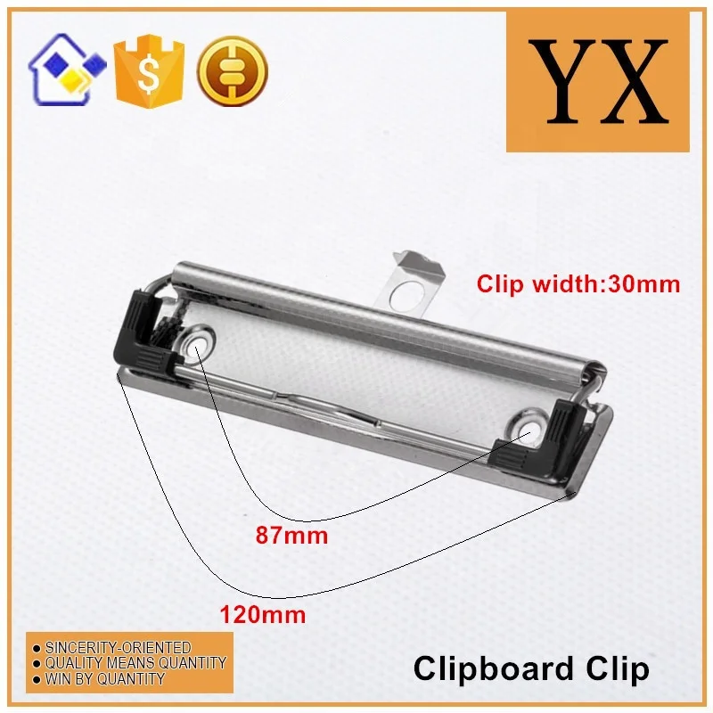 Высокое качество металла папка меню буфер обмена зажим для бумаги