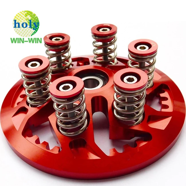 CNC алюминиевая обрабатывающая пластина давления сцепления для мотоцикла CNC обрабатывающие запасные части Аксессуары от обрабатывающего центра