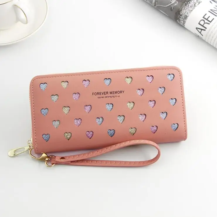 Cute Leather Women Wallets - Zipper Pocket Ladies Designer Card Holder –  Deals DejaVu