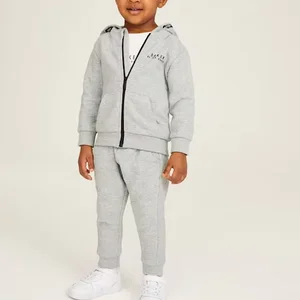 Wholesale Fashion Children Boys Girls Cotton Hooded Long Sleeve Jacket Pants 2pcs Set Kids Clothing Sets Kids Tracksuits