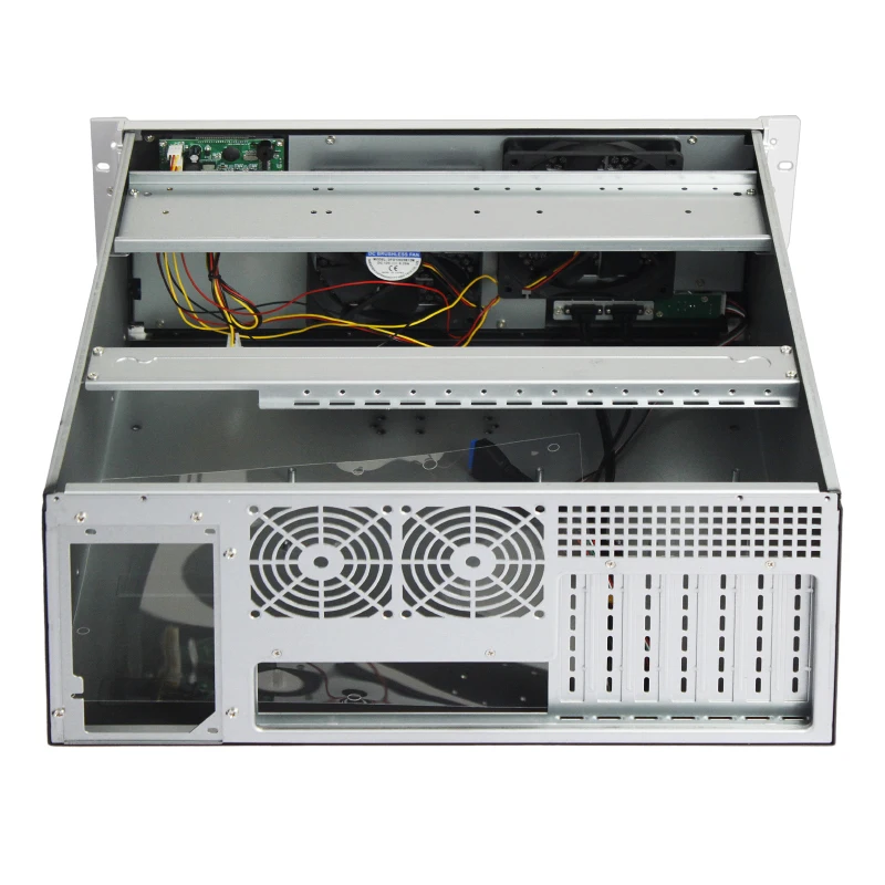 Black 4U Short Case Server Chassis Rack-Mounted Industry Case with Hot Swap Power for Great Wall Ready Stock